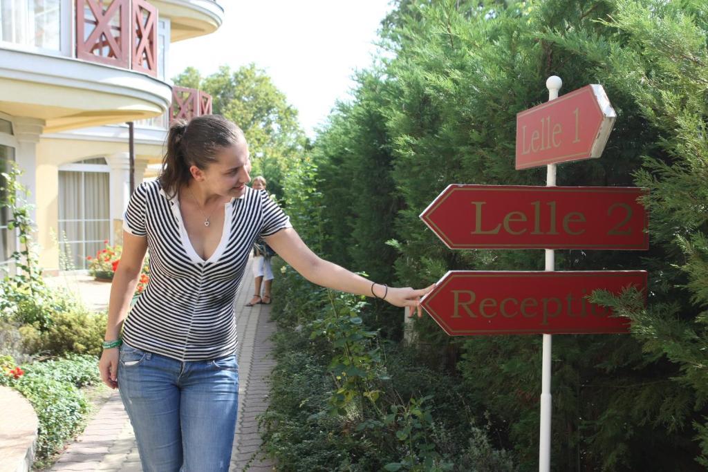Hotel Lelle Balatonlelle Eksteriør bilde